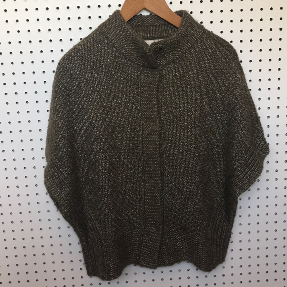 Anthro Angel of the North Mixed Stitch Cardigan